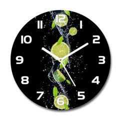 Stikla Pulkstenis Laimi un ūdens, 30cm цена и информация | Часы | 220.lv