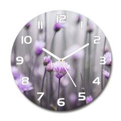 Stikla Pulkstenis Maurloku ziedi, 30cm цена и информация | Часы | 220.lv