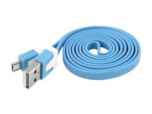 Кабель PS USB-micro USB 1м, черный, HQ. цена и информация | Кабели для телефонов | 220.lv