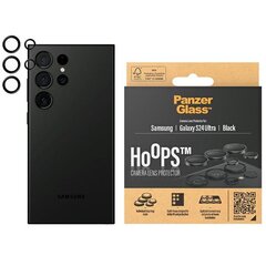 PanzerGlass Hoops Camera Sam S24 Ultra czarny|black 1209 camera lens protector hoop optic rings цена и информация | Защитные пленки для телефонов | 220.lv