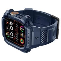 Spigen Rugged Armor Pro case for Apple Watch Ultra 1 | 2 (49 mm) - navy blue цена и информация | Аксессуары для смарт-часов и браслетов | 220.lv