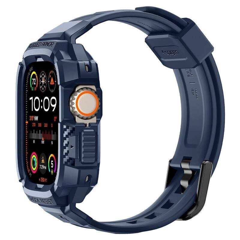 Spigen Apple Watch Ultra 1 | 2 zils cena un informācija | Viedpulksteņu un viedo aproču aksesuāri | 220.lv