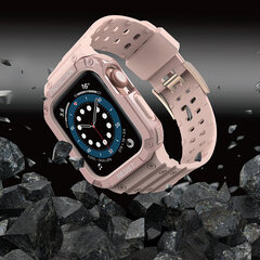 Hurtel Apple Watch 7/SE, rozā цена и информация | Аксессуары для смарт-часов и браслетов | 220.lv