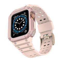 Hurtel Apple Watch 7/SE, rozā cena un informācija | Viedpulksteņu un viedo aproču aksesuāri | 220.lv