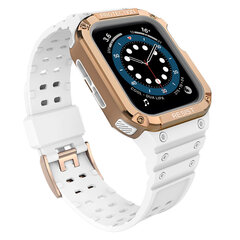 Hurtel Apple Watch 7/SE, balts cena un informācija | Viedpulksteņu un viedo aproču aksesuāri | 220.lv