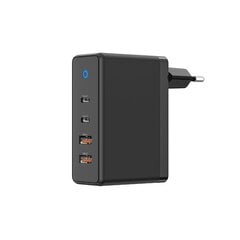 Amazing Thing Wall charger Thunder Pro GaN EUTH100W - 2xUSB + 2xType C - PD 100W black цена и информация | Зарядные устройства для телефонов | 220.lv