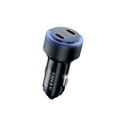 Amazing Thing Car charger Speed Pro SP66WCC - 2xType C - PD 66W black цена и информация | Зарядные устройства для телефонов | 220.lv