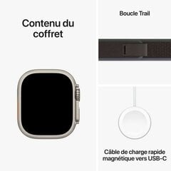 Apple Watch Ultra 2 Blue/Black Trail Loop cena un informācija | Viedpulksteņi (smartwatch) | 220.lv