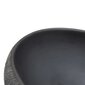 Keramikas izlietne 59x40x15 cm, melna/pelēka цена и информация | Izlietnes | 220.lv