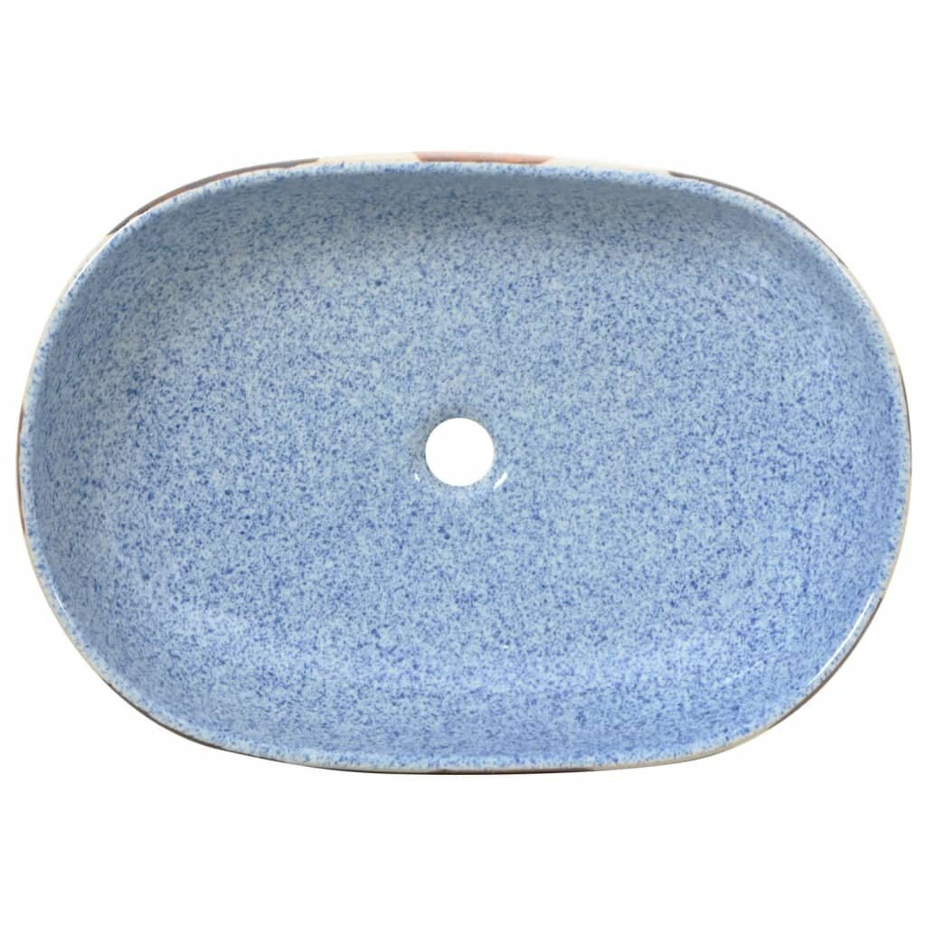 Keramikas izlietne uz galda virsmas59x40x14, dažādās krāsās cena un informācija | Izlietnes | 220.lv