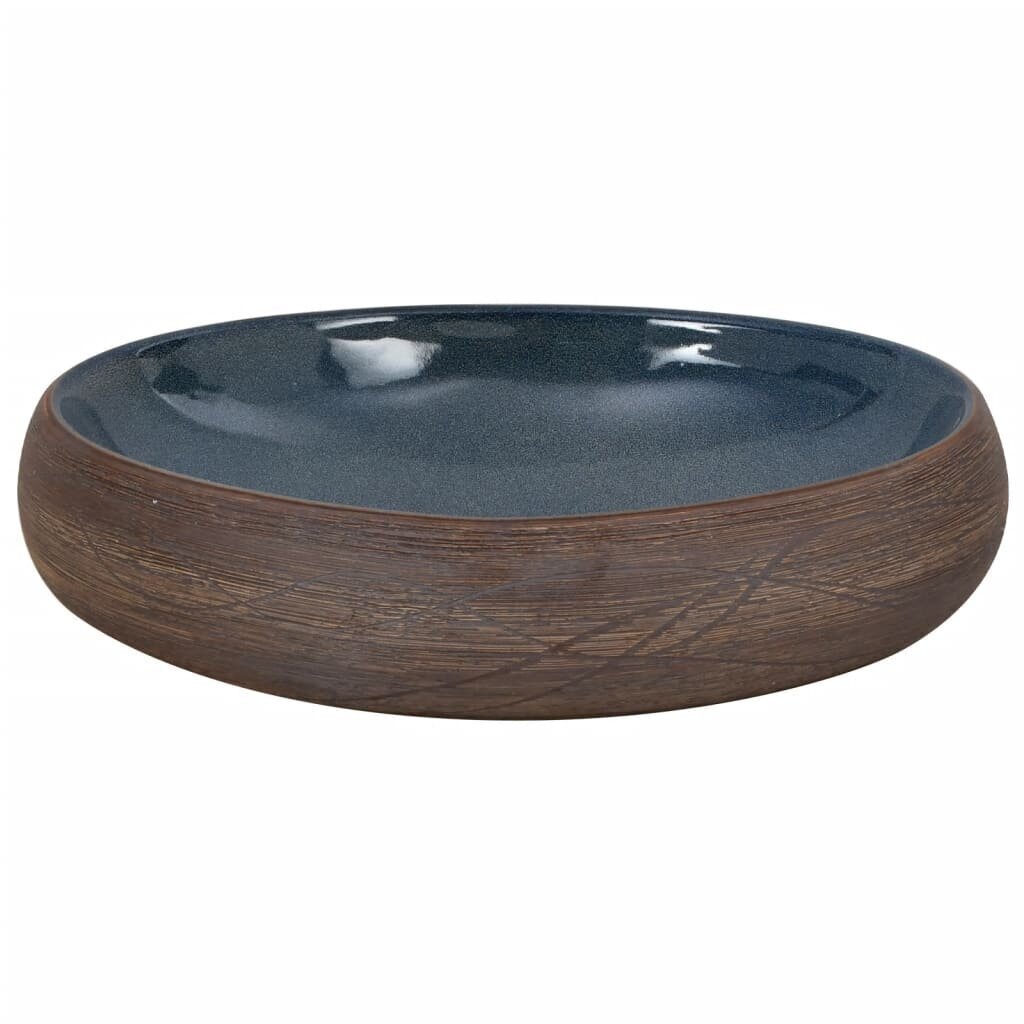 Keramikas izlietne uz galda virsmas 59x40x15 cena un informācija | Izlietnes | 220.lv