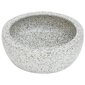 Keramikas izlietne uz galda 41x14cm, pelēka цена и информация | Izlietnes | 220.lv