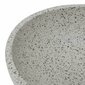 Keramikas izlietne uz galda virsmas 41x14cm, pelēka cena un informācija | Izlietnes | 220.lv