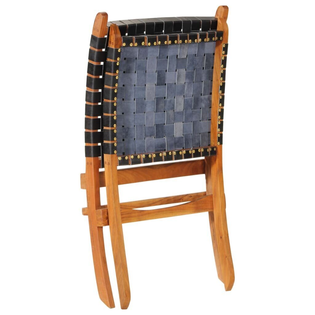 Saliekams atpūtas krēsls, melns цена и информация |  Tūrisma mēbeles | 220.lv