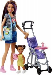 Mattel - Barbie Skipper Babysitters Inc. Dolls And Stroller Play Set | from Assort цена и информация | Игрушки для девочек | 220.lv