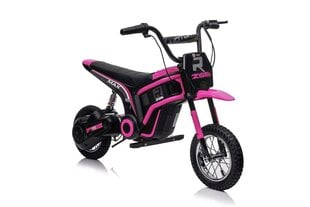 Lean Cars SX2328 ar akumulatoru darbināms velosipēds bērniem, rozā cena un informācija | Bērnu elektroauto | 220.lv