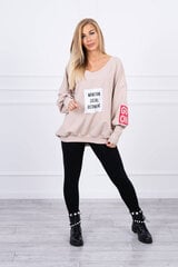 Džemperis sievietēm 20731, rozā cena un informācija | Sieviešu džemperi | 220.lv