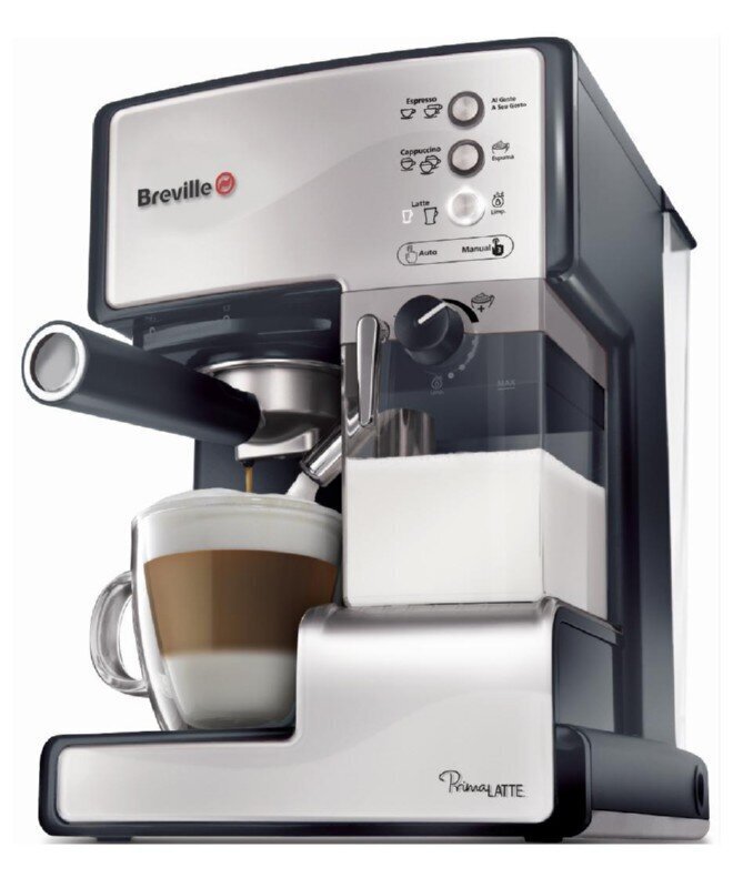 Kafijas automāts Breville PrimaLATTE cena un informācija | Kafijas automāti | 220.lv