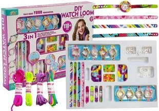 Radošs rotaslietu un pulksteņu izgatavošanas komplekts bērniem Lean Toys cena un informācija | Rotaļlietas meitenēm | 220.lv