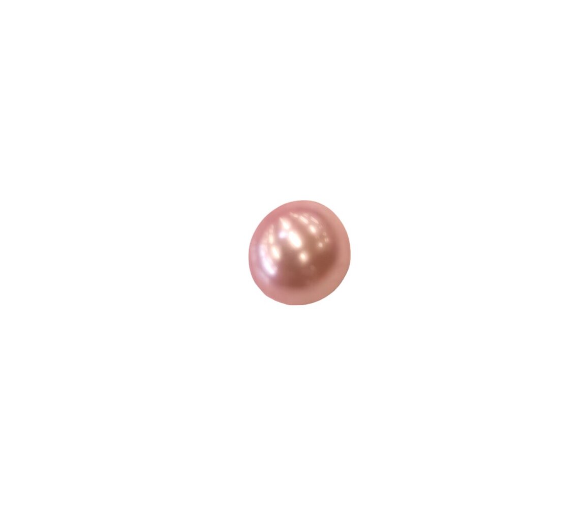Plastmasas poga - perlamutra, 12 mm cena un informācija | Šūšanas piederumi | 220.lv