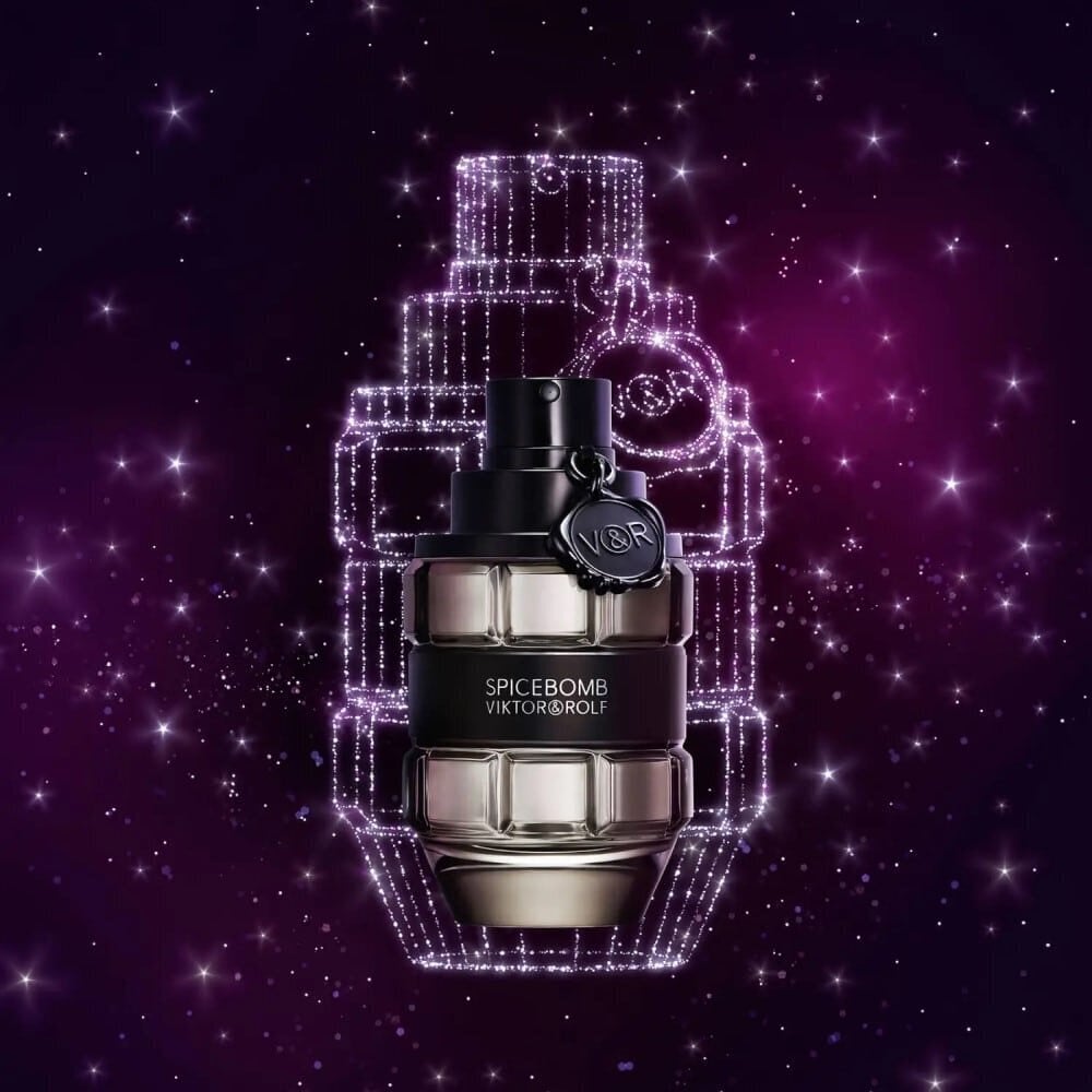 Komplekts Viktor & Rolf Spicebomb vīriešiem: tualetes ūdens EDT, 50 ml + EDT, 10 ml cena un informācija | Vīriešu smaržas | 220.lv