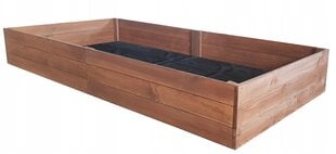 Koka dārza gulta SunWood, 240x80cm цена и информация | Теплицы | 220.lv