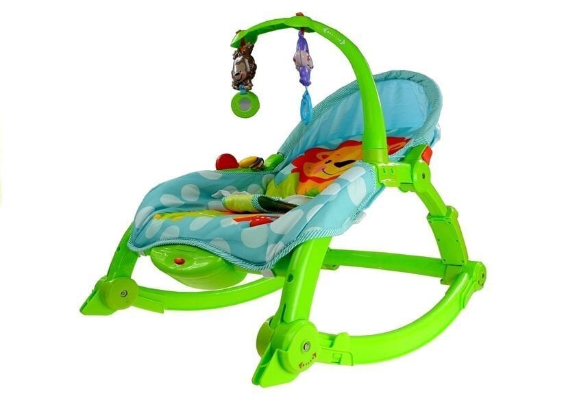 Bērnu gultiņa - šūpoles mazuļiem Lean Toys cena un informācija | Bērnu šūpuļkrēsliņi | 220.lv