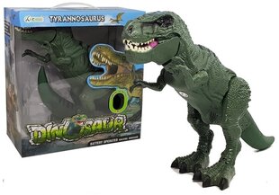 Dinozaur na baterie Tyranozaur Rex Chodzi Świeci цена и информация | Игрушки для мальчиков | 220.lv