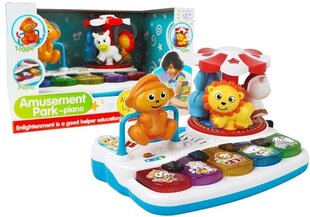 Krāsainas bērnu klavieres Lean Toys cena un informācija | Rotaļlietas zīdaiņiem | 220.lv