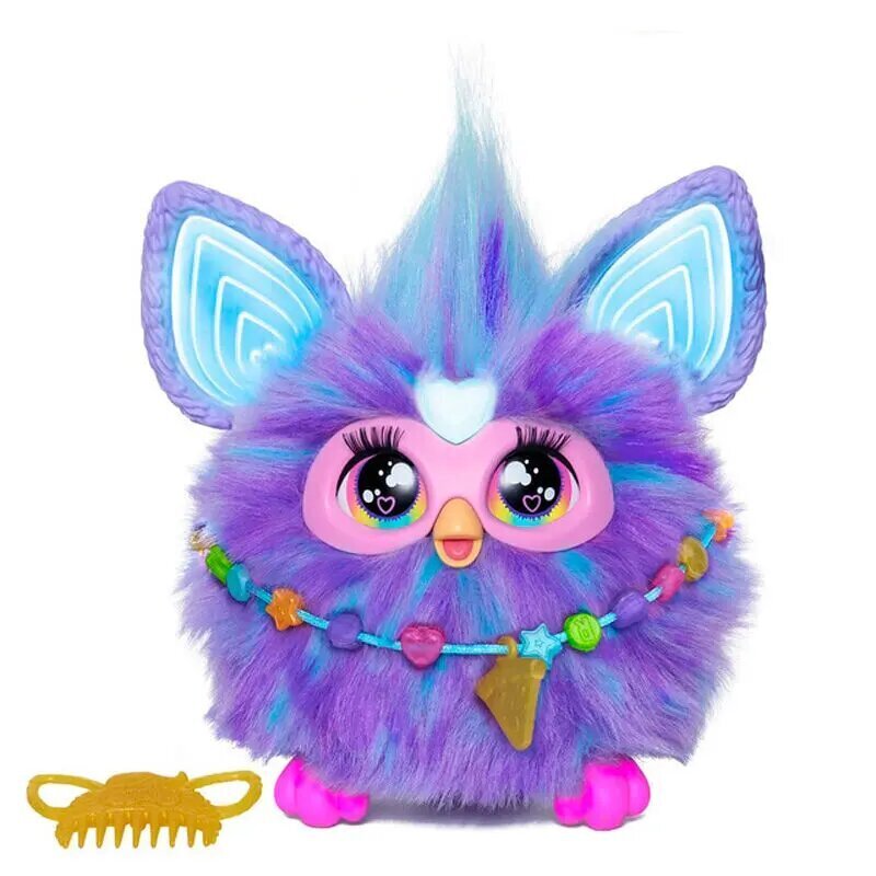 Valoda: spāņu. Vecums: +6 gadi Atklājiet Furby! Šī ziņkārīgā mazā būtne ir interaktīva mūzikas plīša rotaļlieta ar 5 balss aktivizētiem režīmiem un vairāk nekā 600 frāzes, joki, dziesmas un daudz ko citu, lai atklātu. Pastāstiet Furby, ko jūs vēlaties dar цена и информация | Rotaļlietas meitenēm | 220.lv