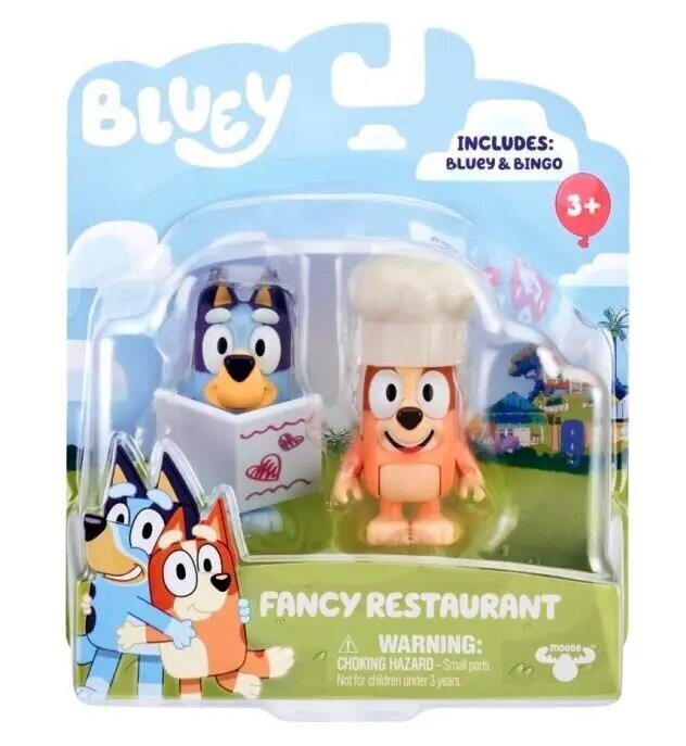 Figūru komplekts: Bluey un Bingo restorāns cena un informācija | Rotaļlietas zēniem | 220.lv