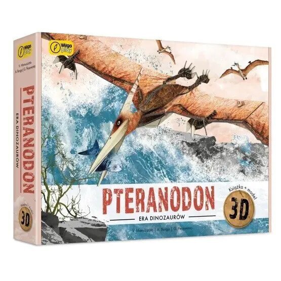 3D puzle un grāmata ar dinozauriem Wilga Play, 98619 цена и информация | Puzles, 3D puzles | 220.lv
