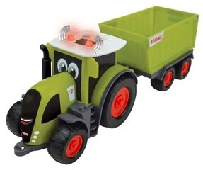 *FARMA traktors Claas, 28 cm, ar dūrienu, stw,12m+ цена и информация | Игрушки для мальчиков | 220.lv