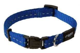 Nitelife suņu kaklasiksna, 11mm, zila atstarojoša, Rogz cena un informācija | Apkakles, siksnas suņiem | 220.lv