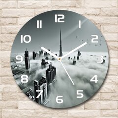 Stikla Pulkstenis Migla virs Dubaijas, 30cm цена и информация | Часы | 220.lv
