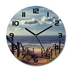 Настенные часы, Путь к пляжу, 40x118см цена и информация | Часы | 220.lv