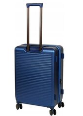 Vidējs koferis, M, zils cena un informācija | Koferi, ceļojumu somas | 220.lv