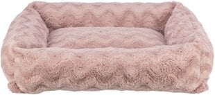 Vital Loki gulta, kvadrātveida, 80 × 60 cm, rozā cena un informācija | Suņu gultas, spilveni, būdas | 220.lv