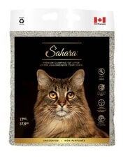 Наполнитель для кошачьего туалета Sahara Natural 17кг цена и информация | Наполнители для туалета | 220.lv