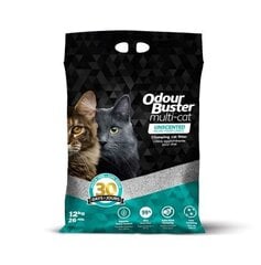 Наполнитель для кошачьего туалета Odour Buster Multi-Cat 12кг цена и информация | Наполнители для кошачьих туалетов | 220.lv