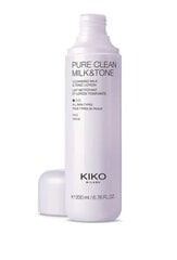 Attīrošais pieniņš Kiko Milano 2in1, 200 ml cena un informācija | Sejas ādas kopšana | 220.lv