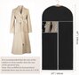 Drēbju pārvalki FYY, 5 gab., 100x60 cm цена и информация | Pakaramie un apģērbu maisi | 220.lv