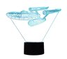 Nakts lampa LED Smalody 3D cena un informācija | Galda lampas | 220.lv