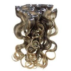 Наращивание волос на клипсах Real Look, волнистые, длина 55 см Для женщин от Vanessa Grey 3033A-6T24BH24B-24 цена и информация | Набор аксессуаров для волос | 220.lv