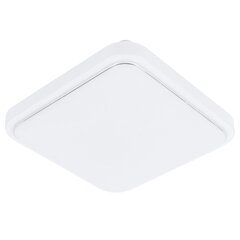 LED griestu lampa, 33x33cm, ar pulti, balta cena un informācija | Griestu lampas | 220.lv