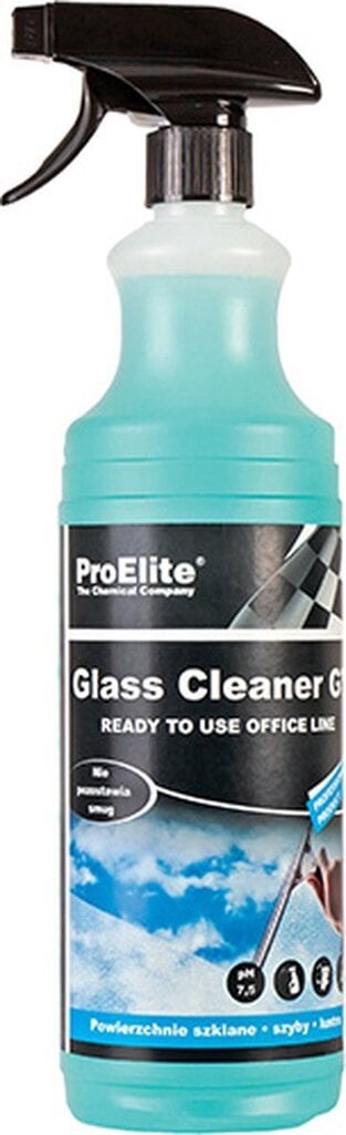 ProElite Glass Cleaner GT Stikla virsmu un logu tīrīšanas līdzeklis, 1L cena un informācija | Auto ķīmija | 220.lv