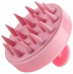 Силиконовая массажная расческа для волос, Electronics LV-624, розовая, 1 шт цена и информация | Расчески, щетки для волос, ножницы | 220.lv