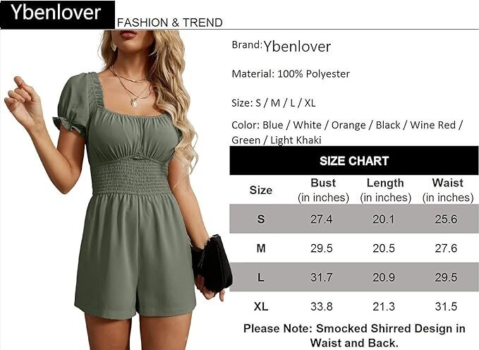 Sieviešu kleita Ybenlover, zaļa цена и информация | Bikses sievietēm | 220.lv