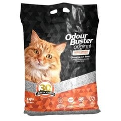 Наполнитель для кошачьего туалета Odour Buster 14кг цена и информация | Наполнители для туалета | 220.lv