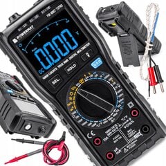 Universāls digitālais multimetrs Powermat PM-MMT-75PRO, LCD cena un informācija | Rokas instrumenti | 220.lv